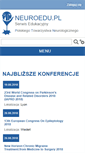 Mobile Screenshot of neuroedu.pl